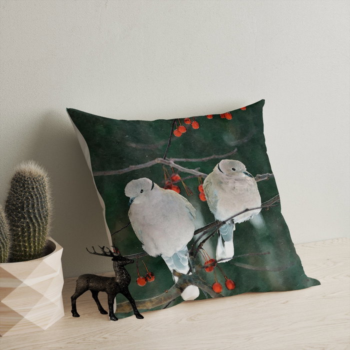 Aberto Design Cojín Multicolor 43 x 43 cm